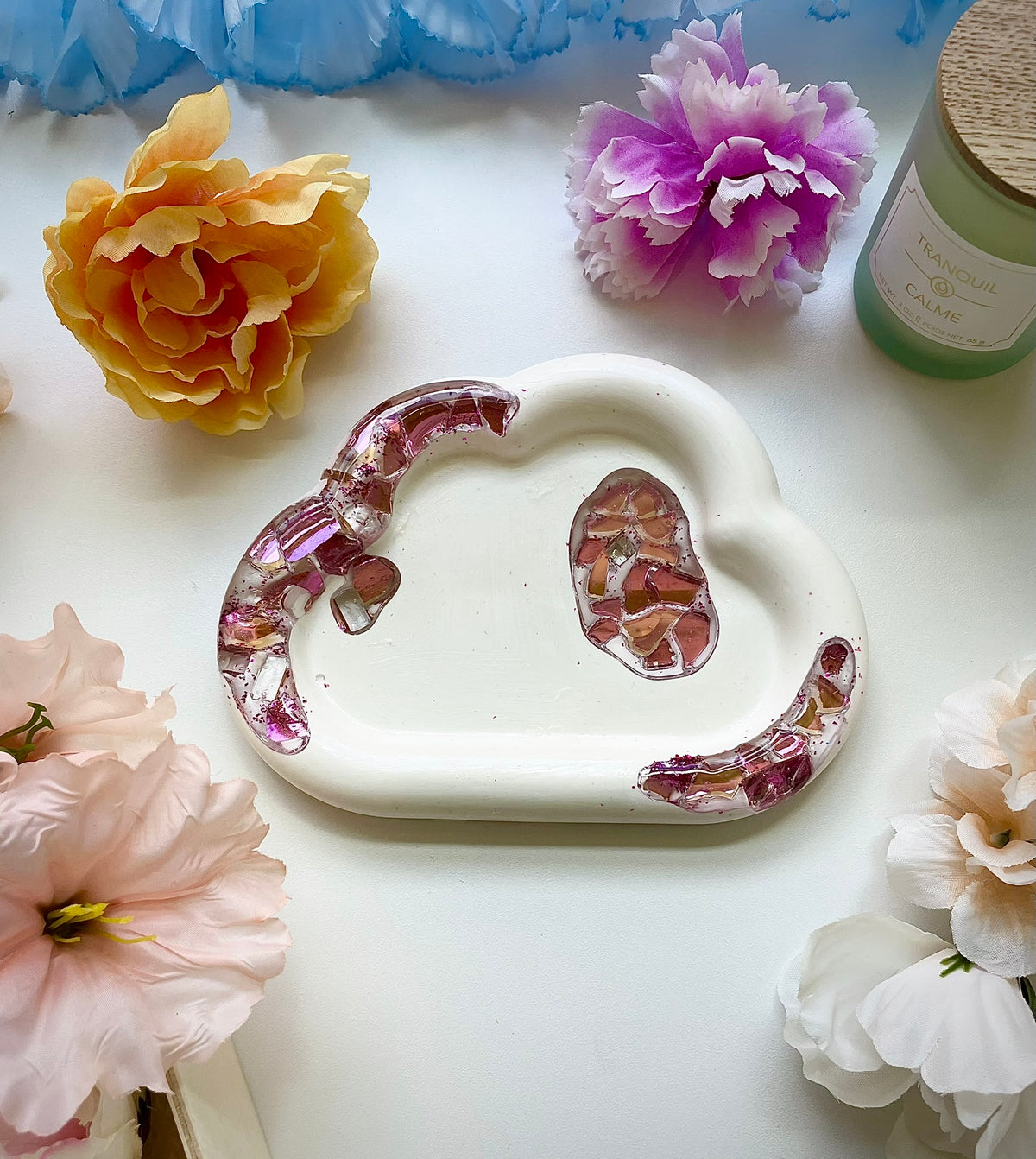 Blush Cloud Trinket Tray